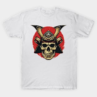 samurai skull T-Shirt